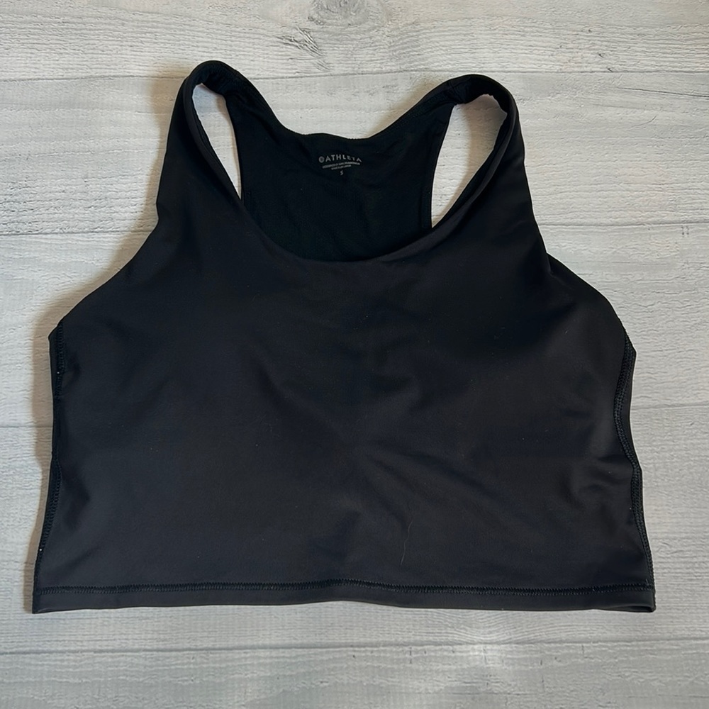 Athleta Cropped Tank Top Sz S EUC‎